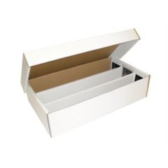 Cardboard Box 3000 cards with Lid (3-Row box)